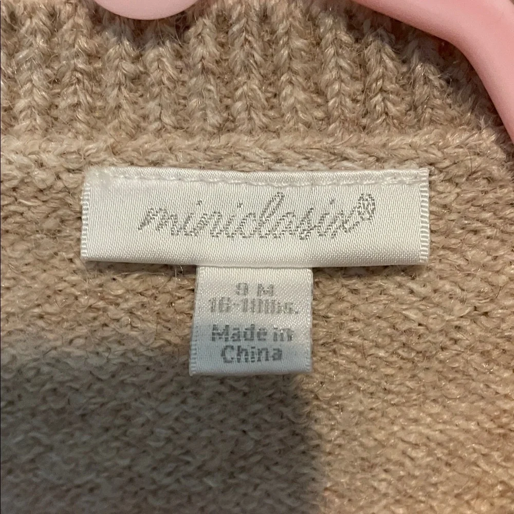 Cozy Beige Cardigan with Heart Pockets